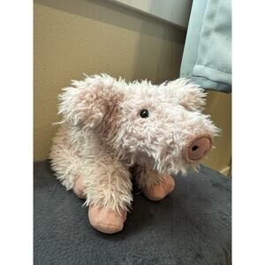Jellycat London Pink Pig Stuffed Animal Plush Toy retired - RARE